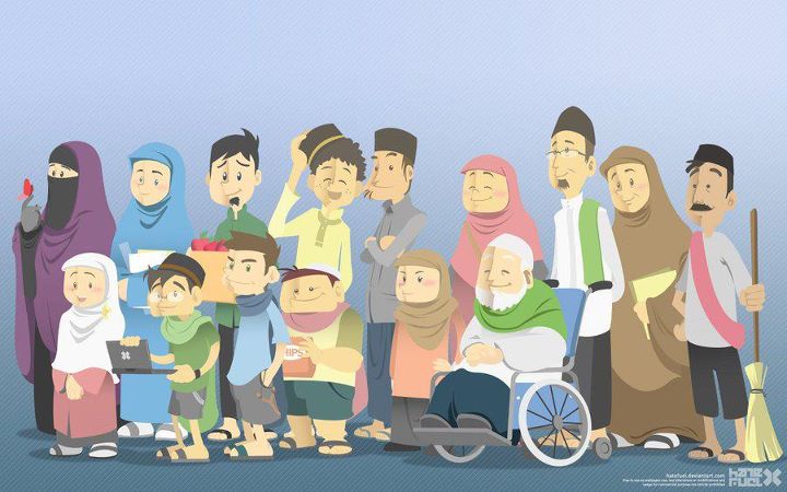  Gambar  Kartun  Ana Muslim 2014 Gambar  V